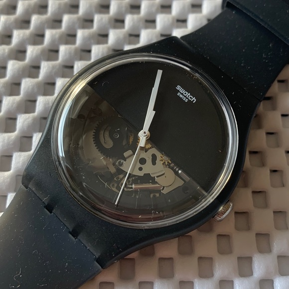 Swatch Accessories - Swatch Watch - SUOB116 - DIPBLACK